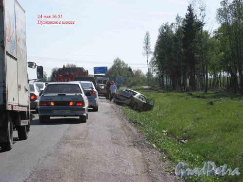 Пулковское шоссе. Авария 24 мая 2008 г.