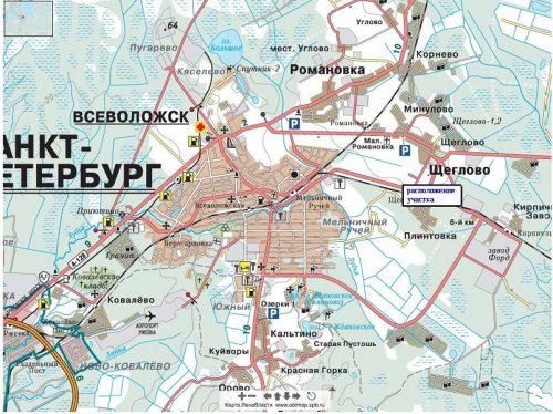 Ленинградская область,Щеглово, пос. - Земельный участок продажа (вторичное)